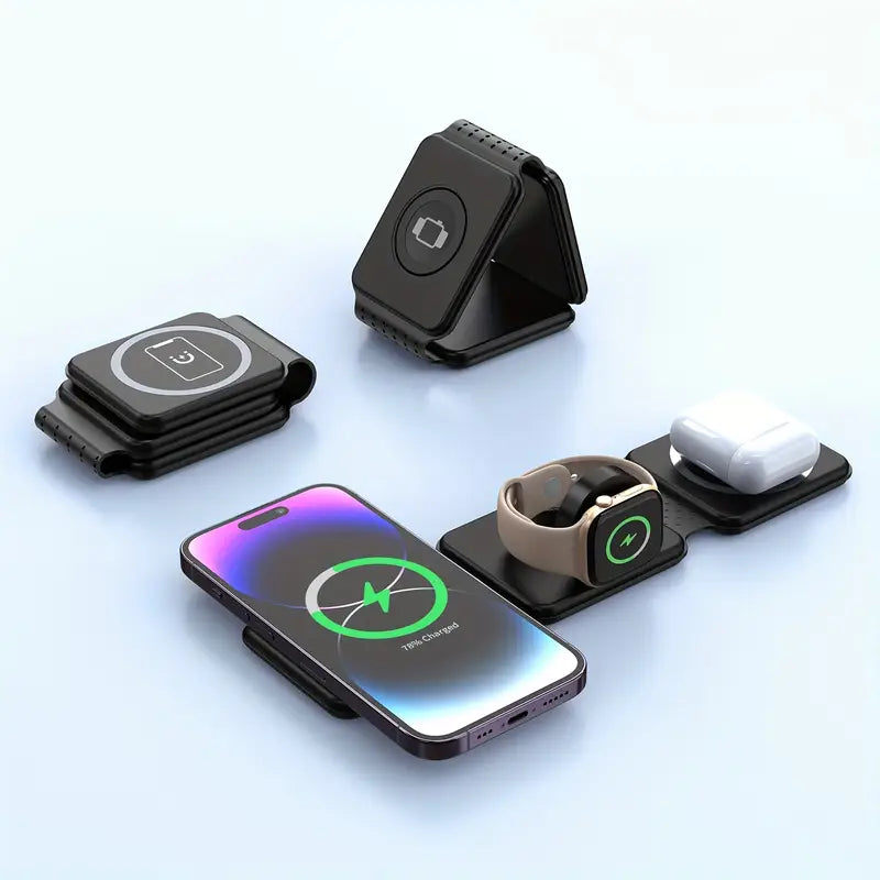 Wireless Charger 3 in 1 Android & Apple